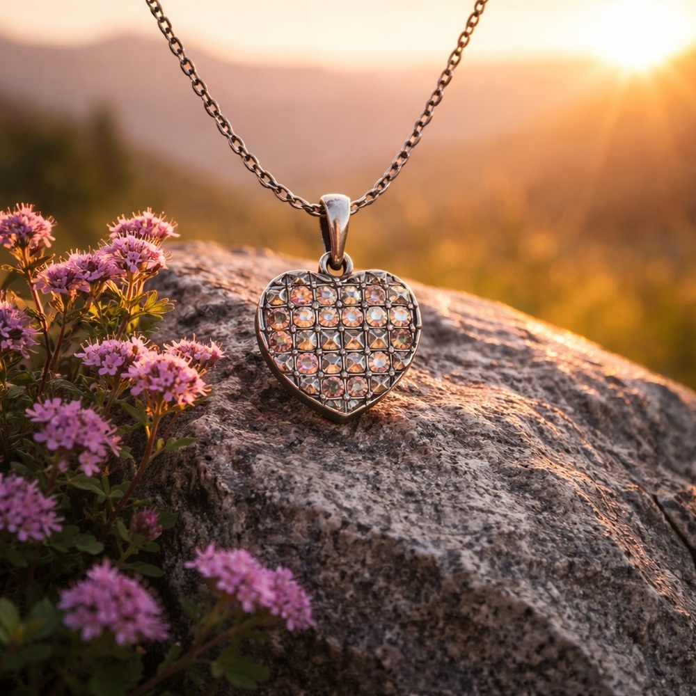 *NEW* Heart Inside a Heart Necklace